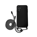 Capa Samsung Galaxy A56 Silicone Cordão - Preto