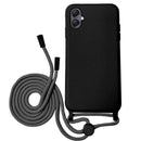 Capa Samsung Galaxy A06 Silicone Cordão - Preto