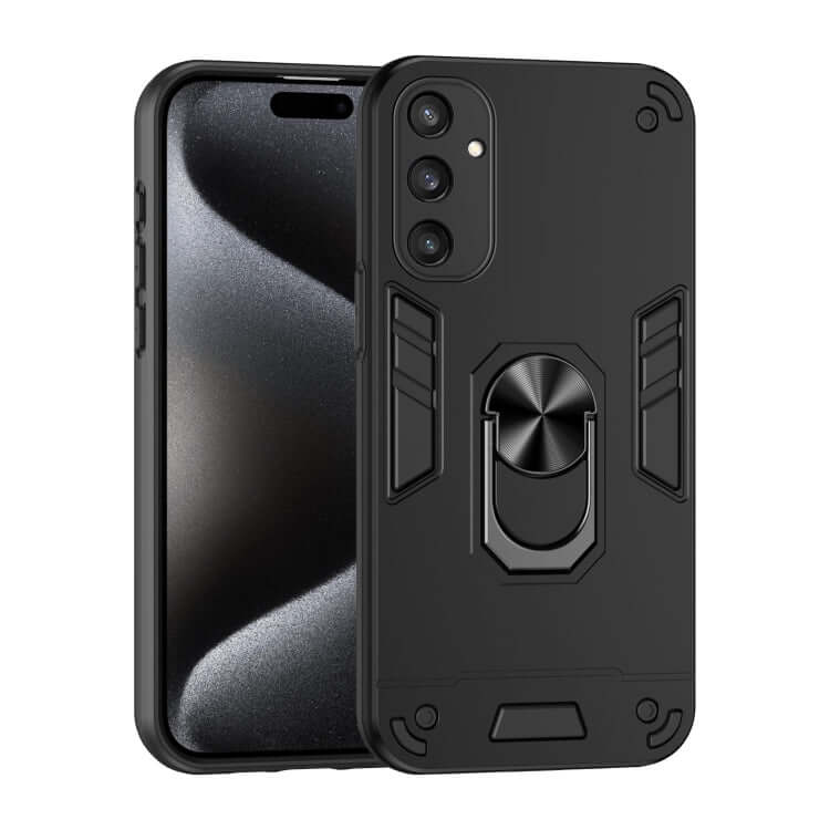 Capa Samsung Galaxy S24 Plus Militar Iman Anel