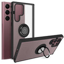 Capa Samsung Galaxy S24 Ultra Smoked Anel - Preto