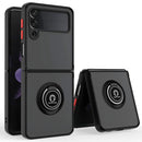 Capa Samsung Galaxy Z Flip 4 Smoked Iman Anel - Preto