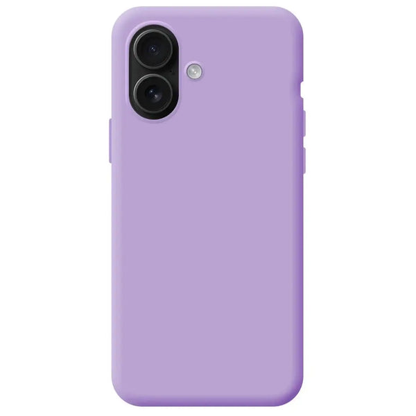 Capa iPhone 16 Plus Silicone Premium - Lilás