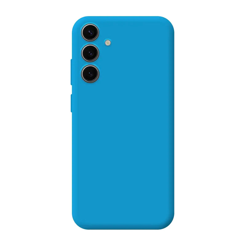 Capa Samsung Galaxy S24 Plus Silicone Premium - Azul