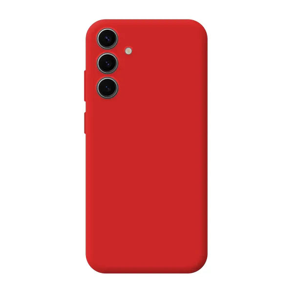 Capa Samsung Galaxy S25 Plus Silicone Premium - Vermelho