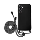 Capa Samsung Galaxy A55 5G Silicone Cordão - Preto