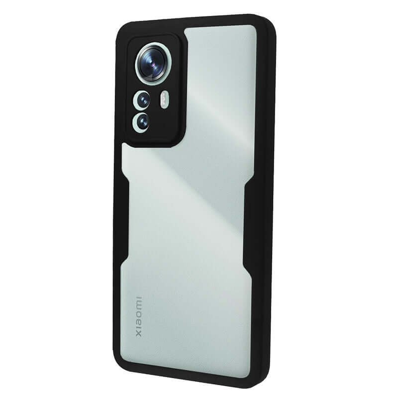 Capa Xiaomi 12 Pro Dupla 360 Antichoque - Preto