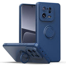 Capa Xiaomi 13 de Silicone com íman e Anel 360º - Azul