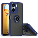 Capa Xiaomi Redmi 13C Smoked Iman Anel - Azul