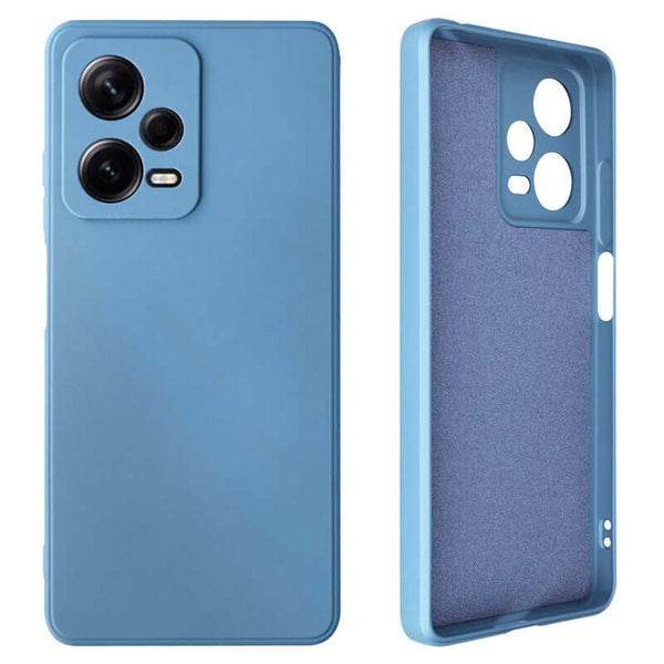 Capa Xiaomi Redmi Note 12 4G Silicone Premium - Azul