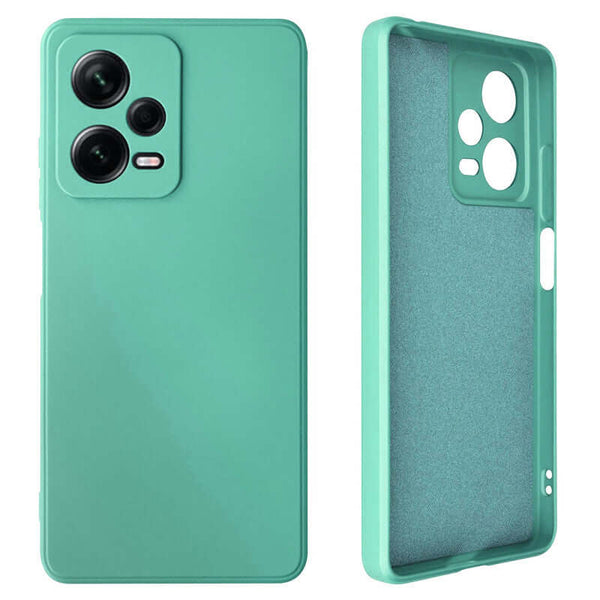 Capa Xiaomi Redmi Note 12 4G Silicone Premium - Azul Turquesa