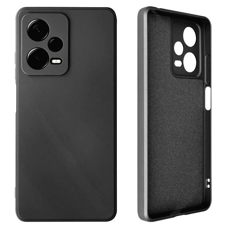 Capa Xiaomi Redmi Note 12 5G Silicone Premium - Preto