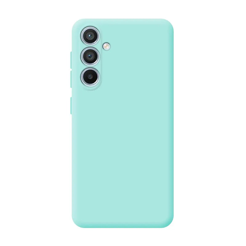 Capa Samsung Galaxy A34 5G Silicone Premium - Azul Turquesa