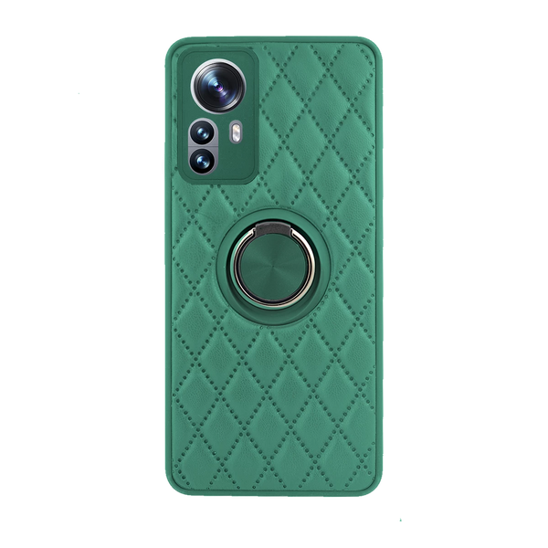 Capa Xiaomi 12 Pro Chamel Iman Anel - Verde Escuro