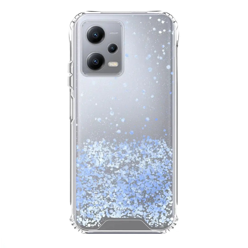 Capa Xiaomi Redmi Note 12 5G Purpurina - Azul