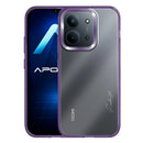 Capa Xiaomi Redmi 15C 4G Transparente Acrílica - Lilás