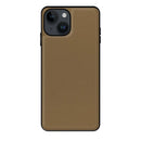 Capa iPhone 15 Pro Efeito Pele Magnética - Castanho
