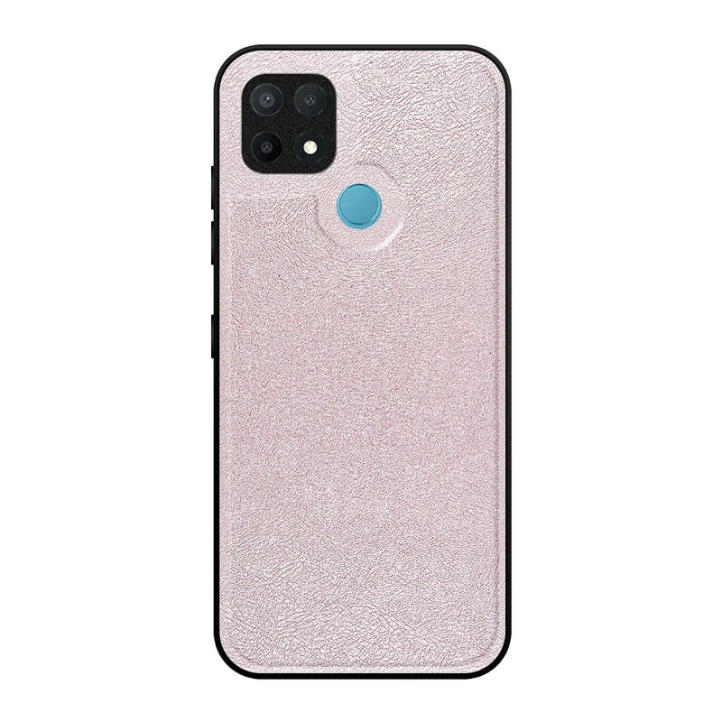 Capa Oppo A15 Efeito Pele Magnética - Rosa