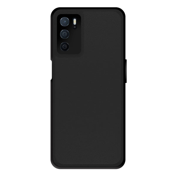 Capa Oppo A16/A16S Efeito Pele Magnética - Preto