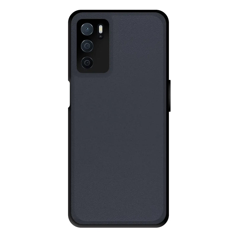 Capa Oppo A16/A16S Efeito Pele Magnética - Azul Escuro