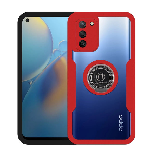 Capa Oppo A16/A16S Dupla 360 Antichoque - Vermelho