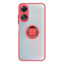 Capa Oppo A58 5G/A78 5G Smoked Iman Anel - Vermelho