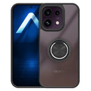 Capa Oppo Reno 16F Smoked Iman Anel - Preto
