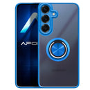 Capa Samsung Galaxy S25 Plus Smoked Iman Anel - Azul