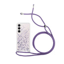 Capa Samsung Galaxy S23 Plus Purpurina Cordão - Lilás