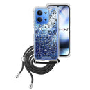 Capa Xiaomi Redmi 15C 4G Purpurina Cordão - Preto