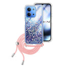 Capa Xiaomi Redmi 15C 4G Purpurina Cordão - Rosa