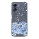 Capa Oppo A17 Purpurina - Azul