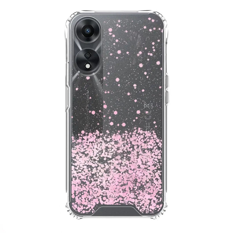 Capa Oppo A58 5G/A78 5G Purpurina - Rosa