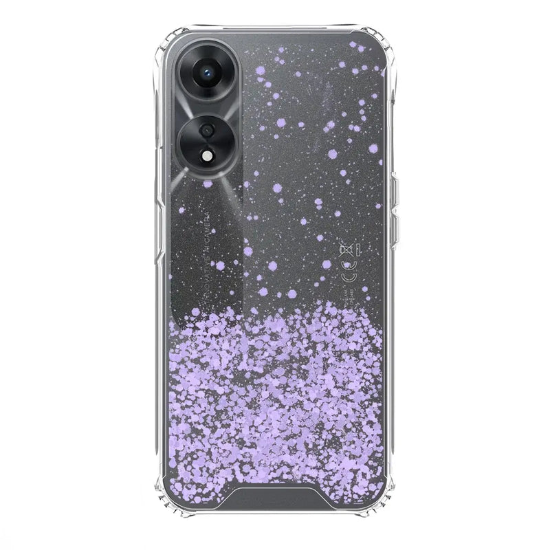 Capa Oppo A58 5G/A78 5G Purpurina - Lilás