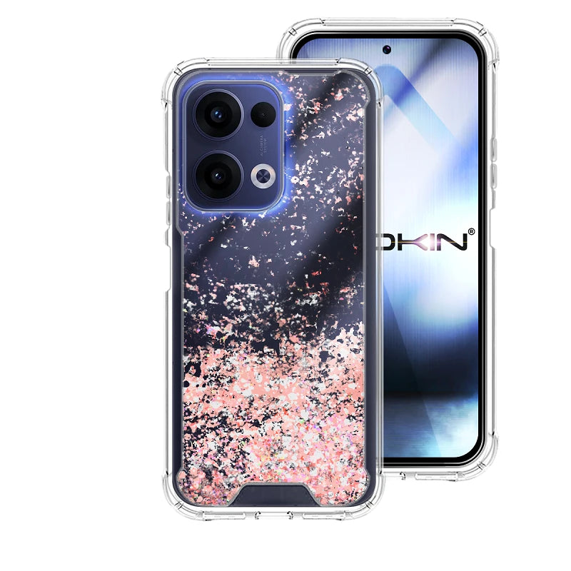 Capa Oppo Reno 13 5G Purpurina - Rosa