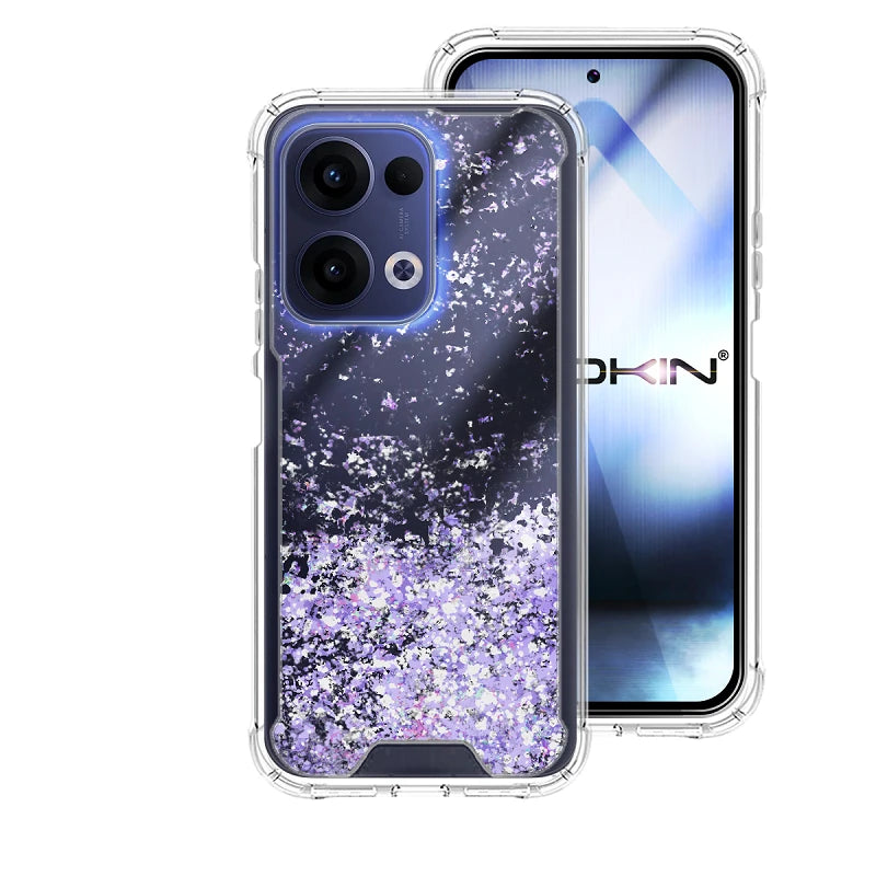 Capa Oppo Reno 13 5G Purpurina - Lilás