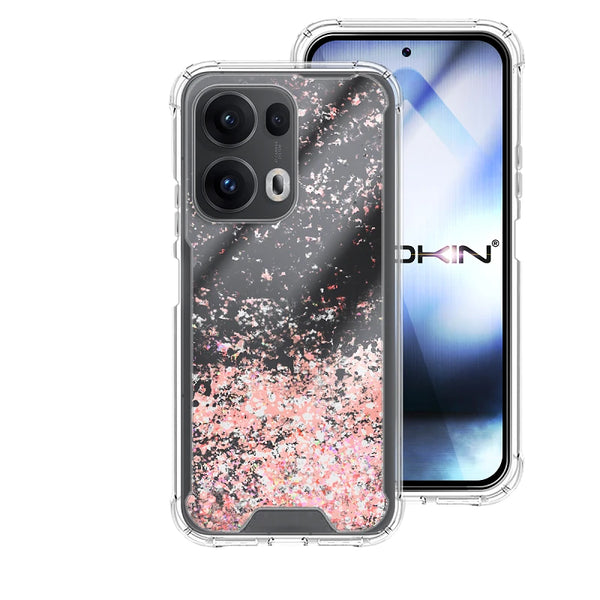 Capa Oppo Reno 13 Pro 5G Purpurina - Rosa