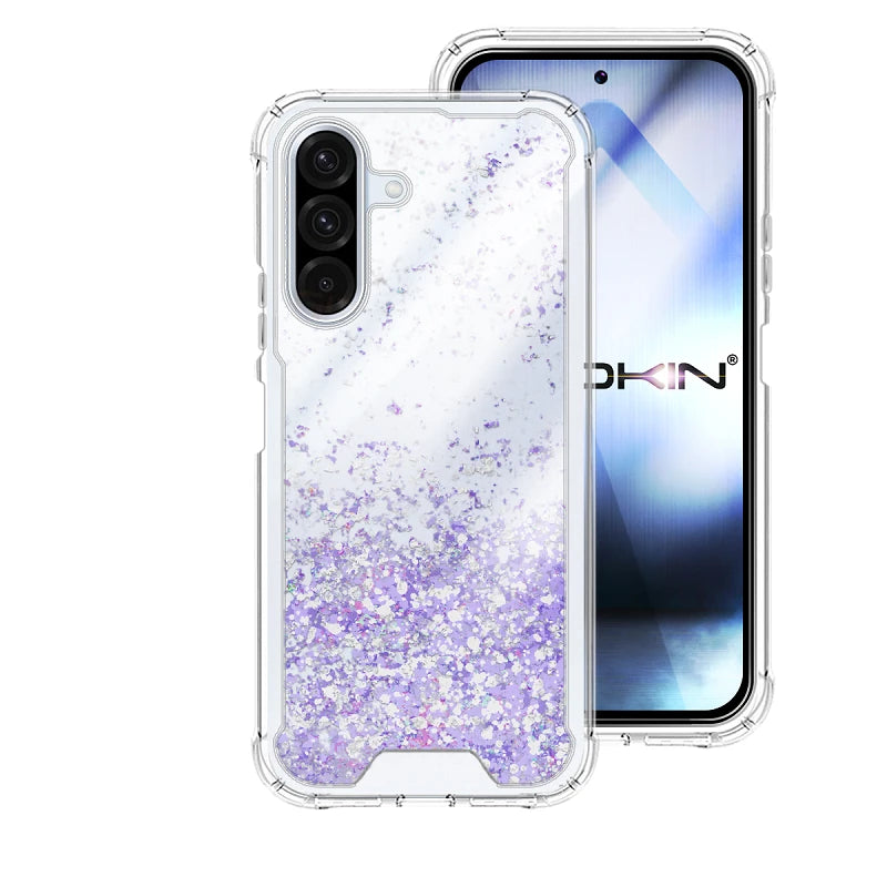 Capa Samsung Galaxy A56 Purpurina - Lilás