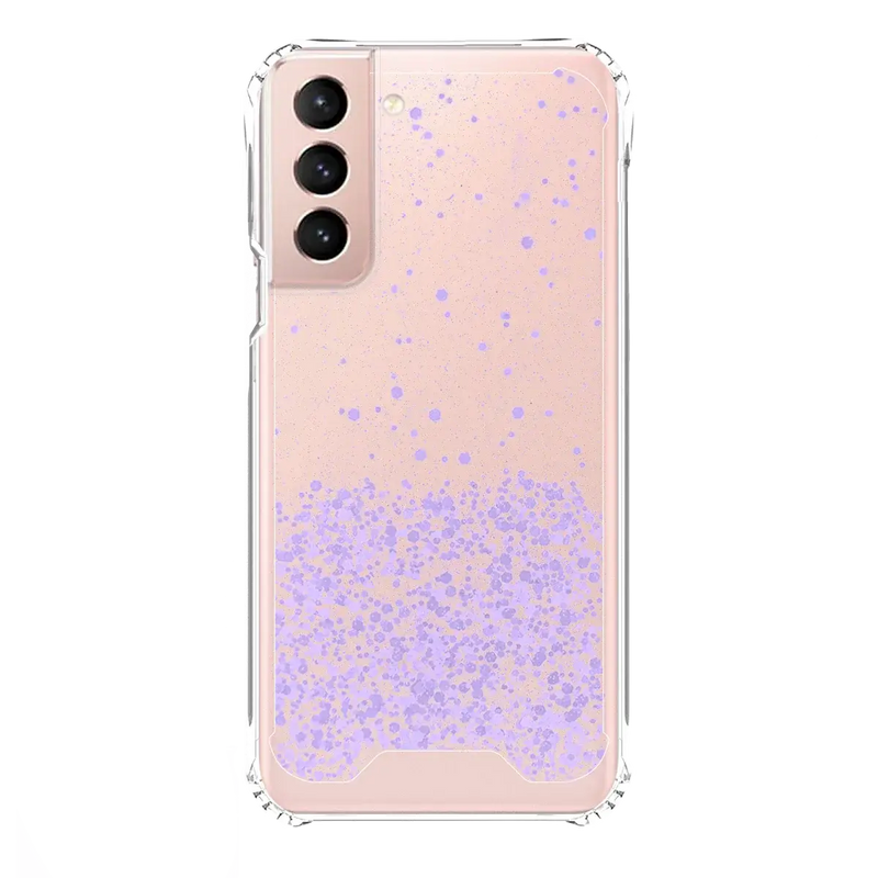 Capa Samsung Galaxy A54 5G Purpurina - Lilás