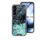 Capa Samsung Galaxy S26 Plus Purpurina - Azul Turquesa
