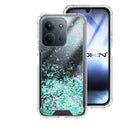 Capa Xiaomi Redmi 15C 5G Purpurina - Azul Turquesa