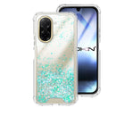 Capa Xiaomi Redmi A5 Purpurina - Azul Turquesa