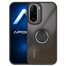 Capa Xiaomi Redmi A7 Pro Smoked Anel - Preto