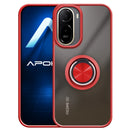 Capa Xiaomi Redmi A7 Pro Smoked Anel - Vermelho