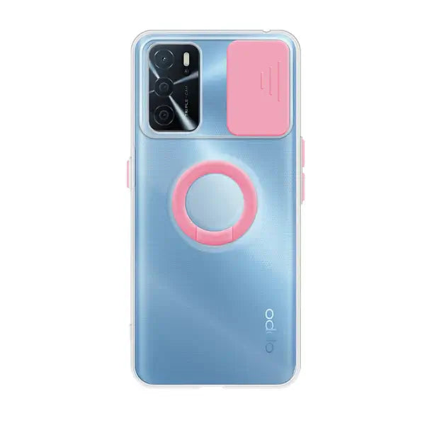 Capa Oppo A16/A16S Tampa Deslizante - Rosa