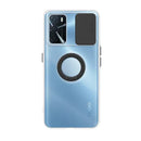 Capa Oppo A16/A16S Tampa Deslizante - Preto