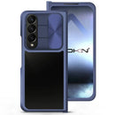 Capa Samsung Galaxy Z Fold 6 Tampa Deslizante Premium - Azul Marinho