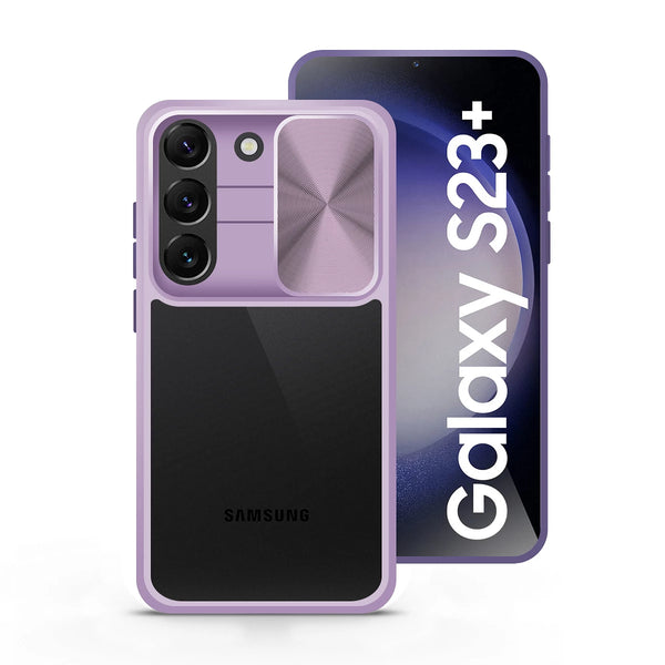 Capa Samsung Galaxy S23 Plus Tampa Deslizante Premium - Lilás