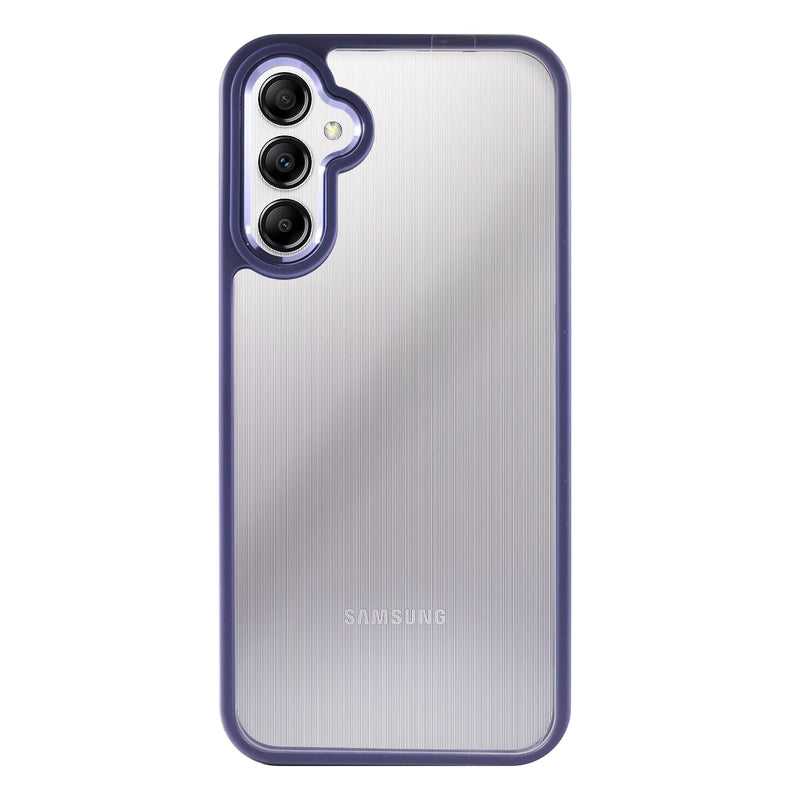 Capa Samsung Galaxy A55 5G Borda Colorida - Azul Escuro