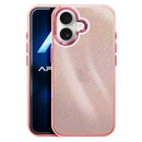 Capa iPhone 17 Purpurina Premium - Rosa