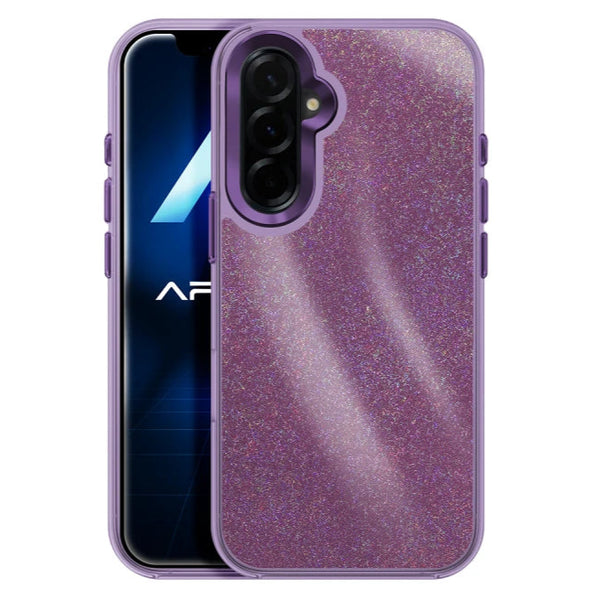 Capa Samsung Galaxy A36 Purpurina - Lilás